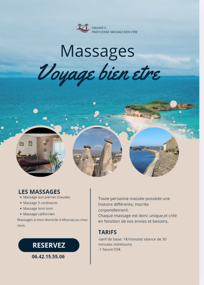 pret de velo et massage