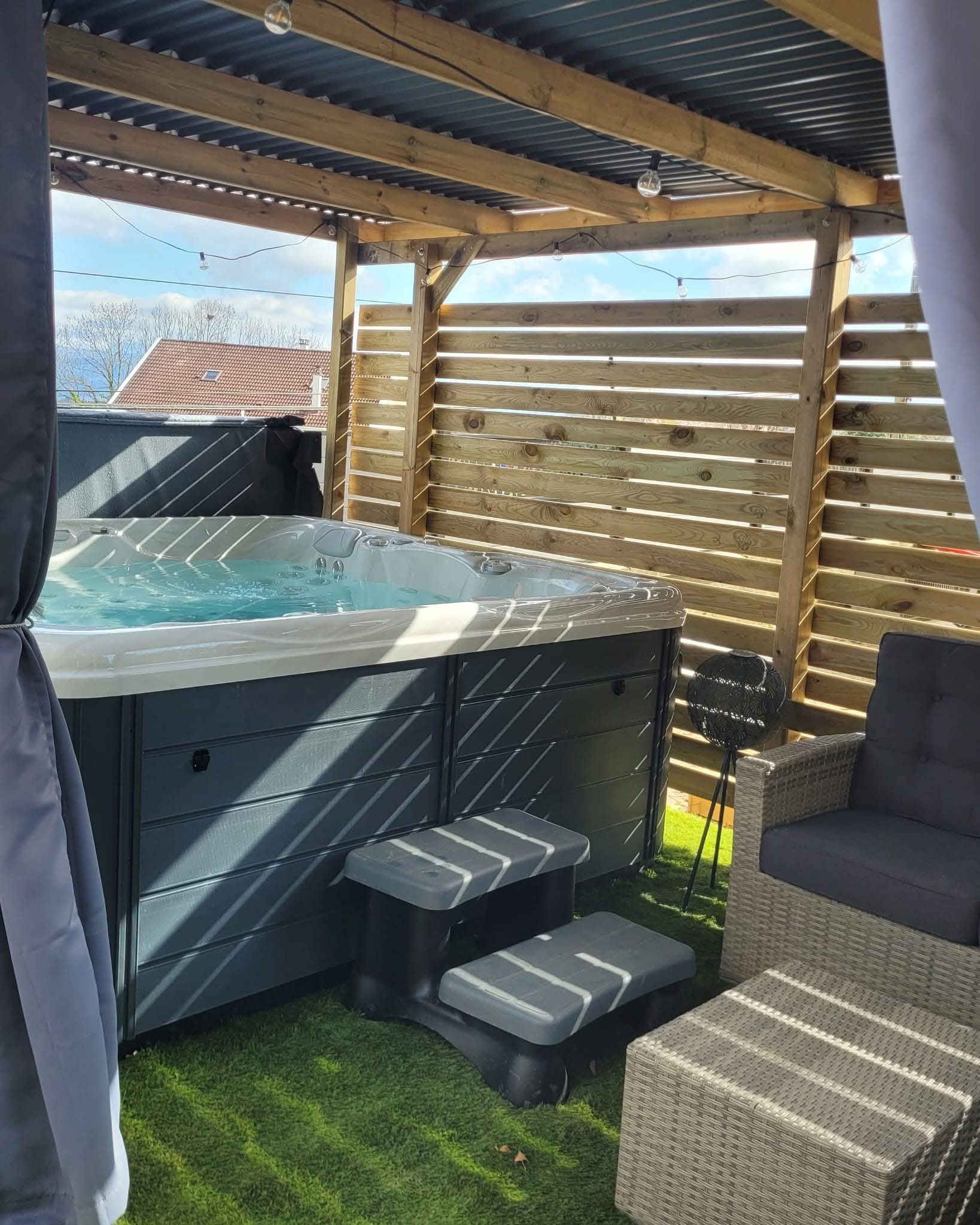 Jacuzzi privatisé