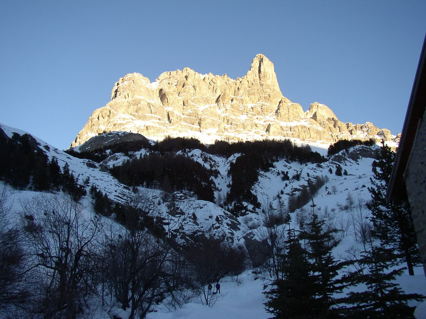 Vue imprenable sur l'Aiguillette du Lauzet
