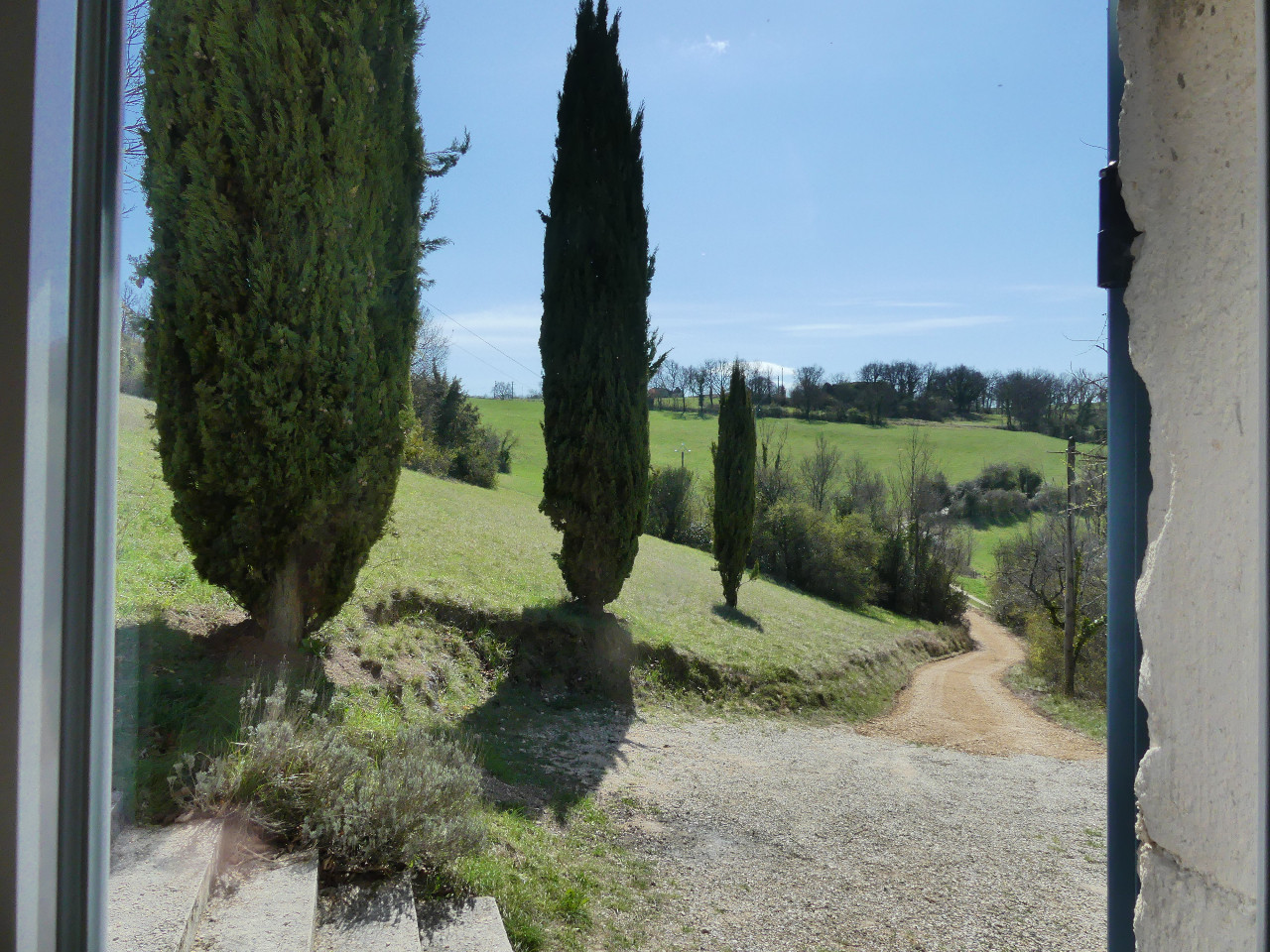 Chemin de randonnée au départ du gîte