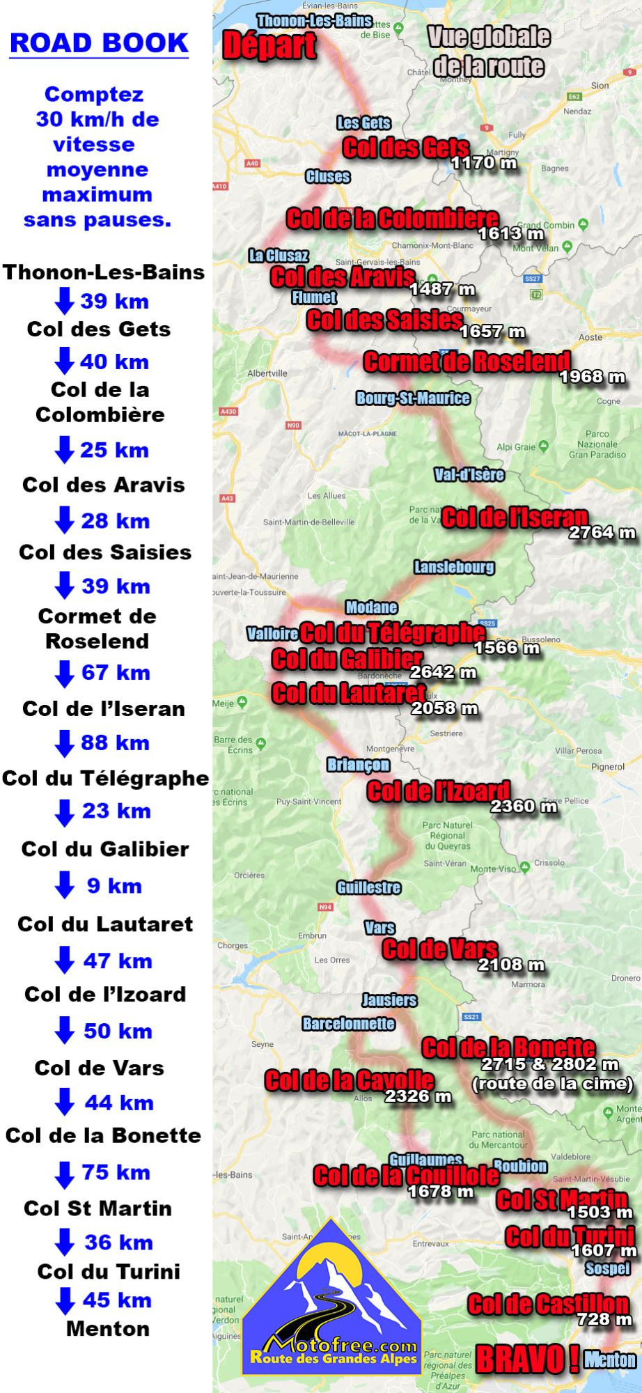 Col de Turini, Route des Grandes Alpes (RGA)