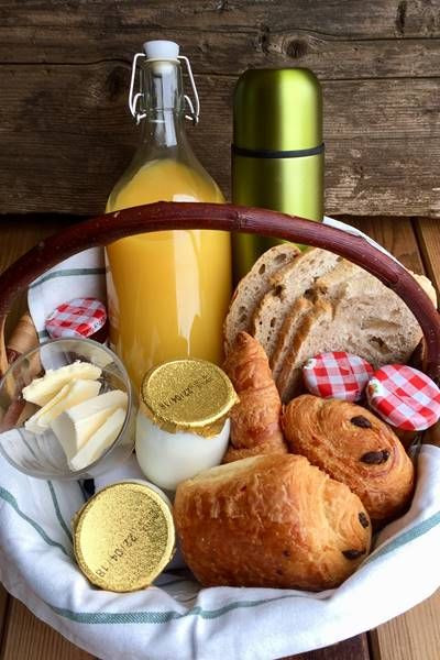 Panier petit déjeuner bio