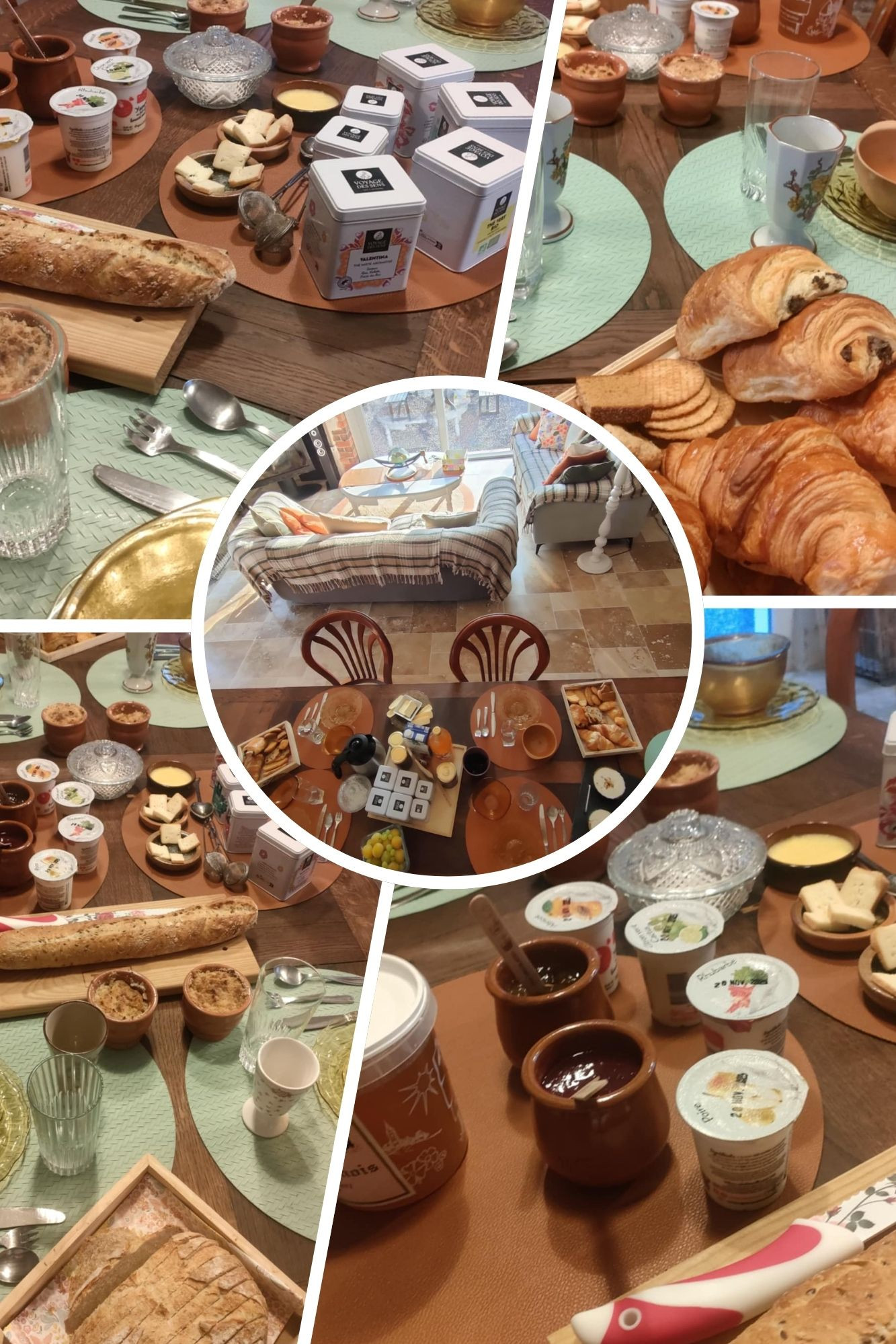 Petit dej local et fait maison