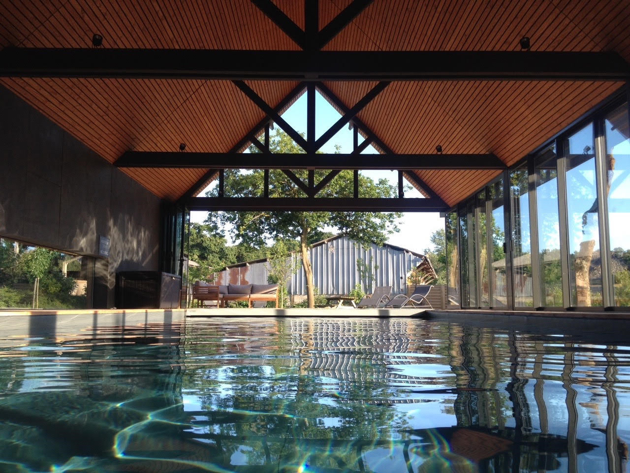 Grande Piscine couverte et chauffée