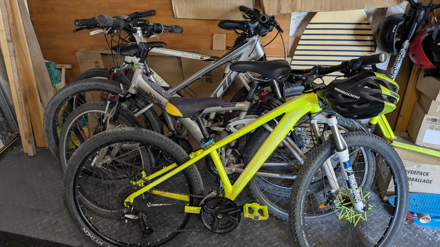 location de vélos sur place