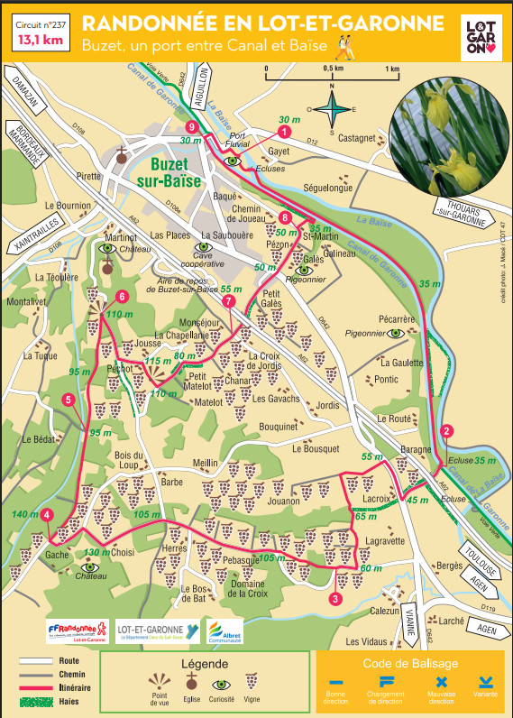 Voie verte à 900 m, à pied ou à vélo