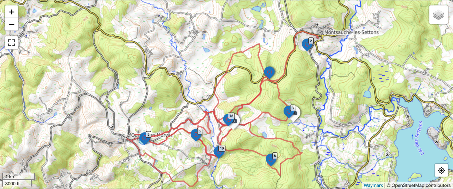 Randonnées depuis le gite