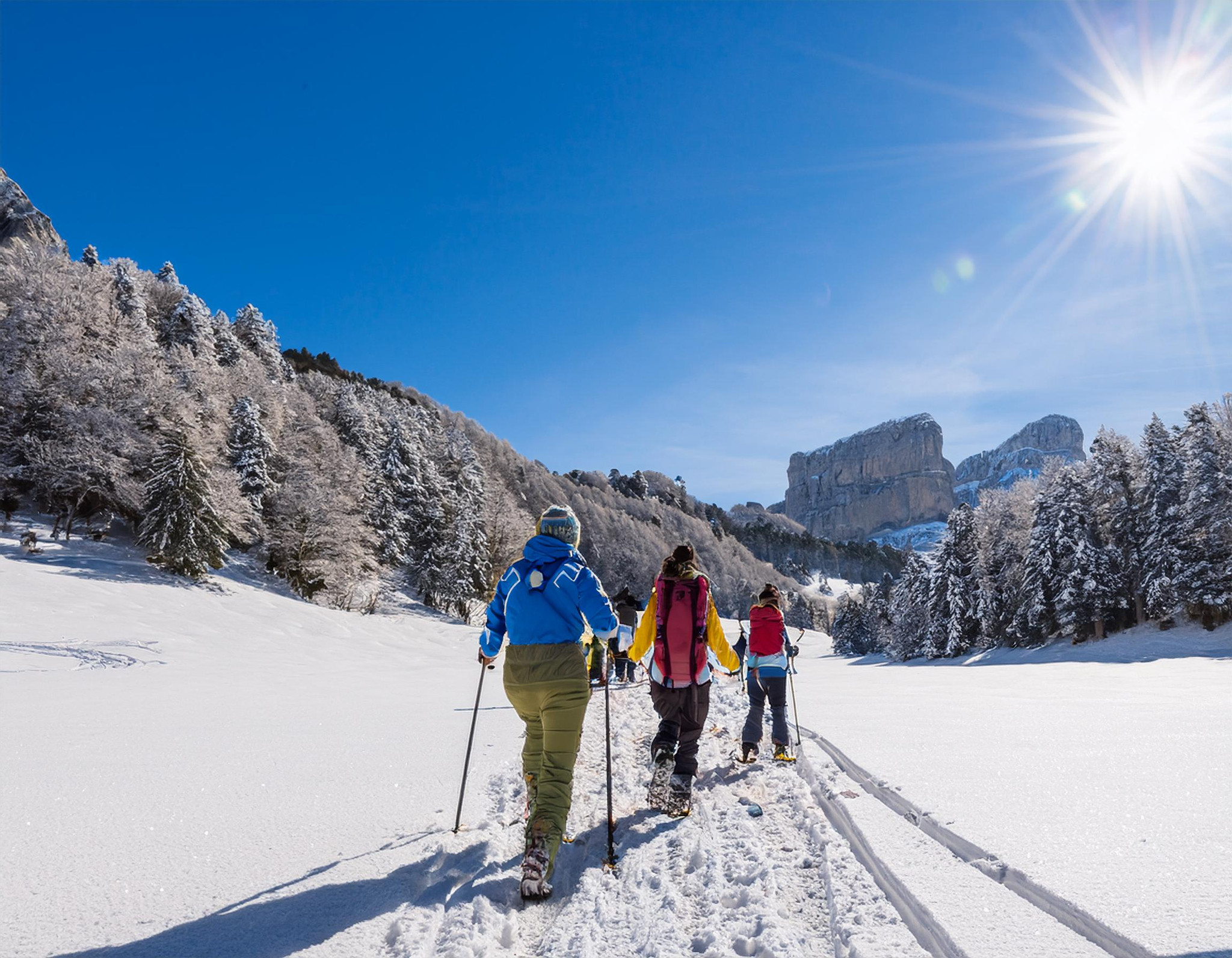 Découverte du Vercors enneigé