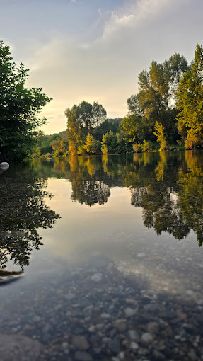 Au bord du Chassezac