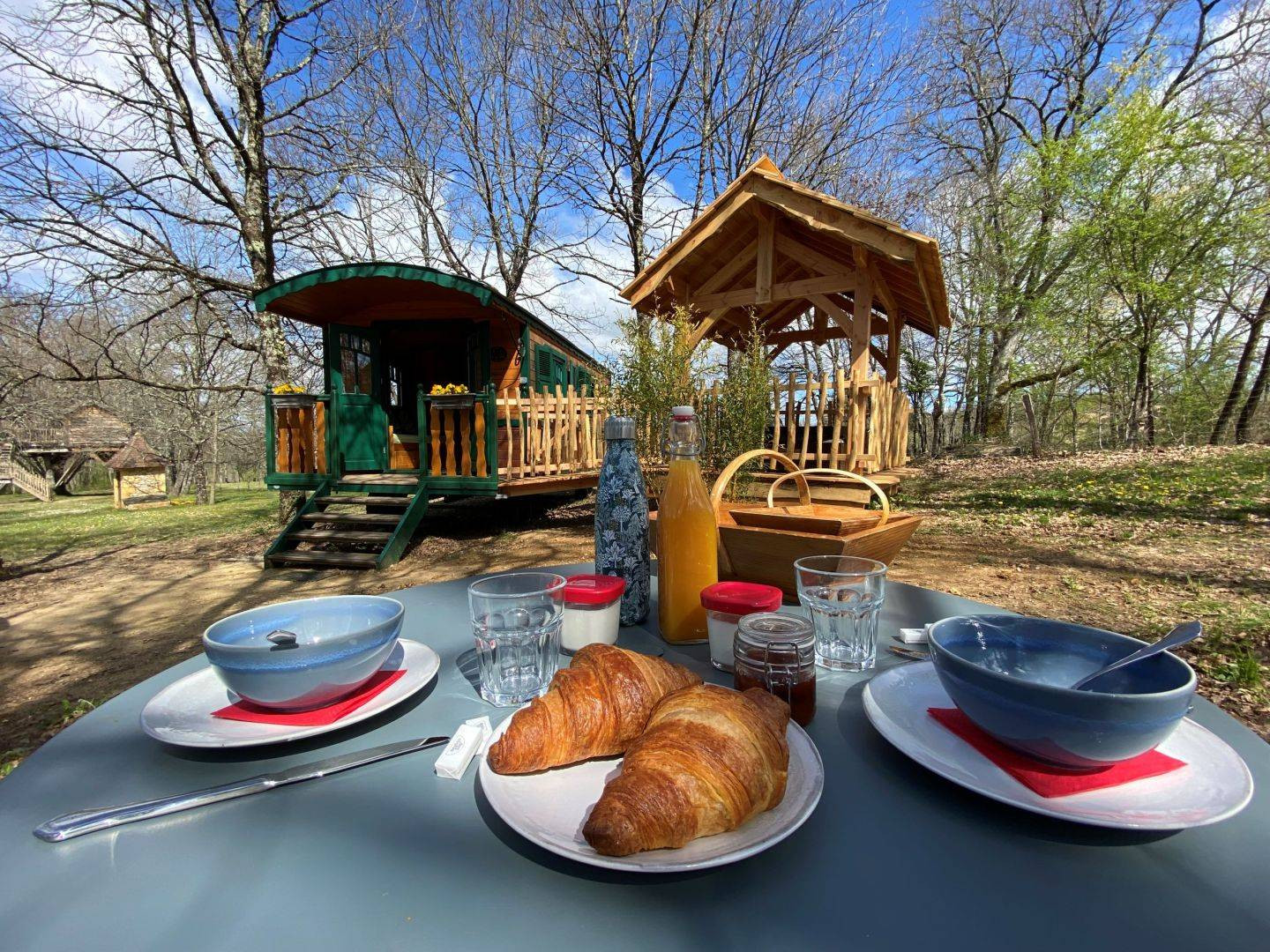 Panier petit déjeuner maison