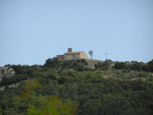 Gr99, gorges du Caramy, chapelle st Probace