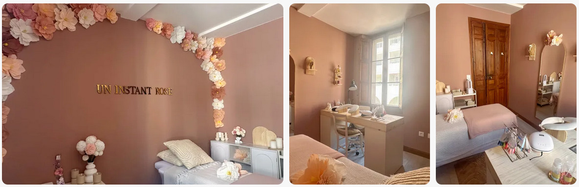 Massages et onglerie: UN INSTANT ROSE