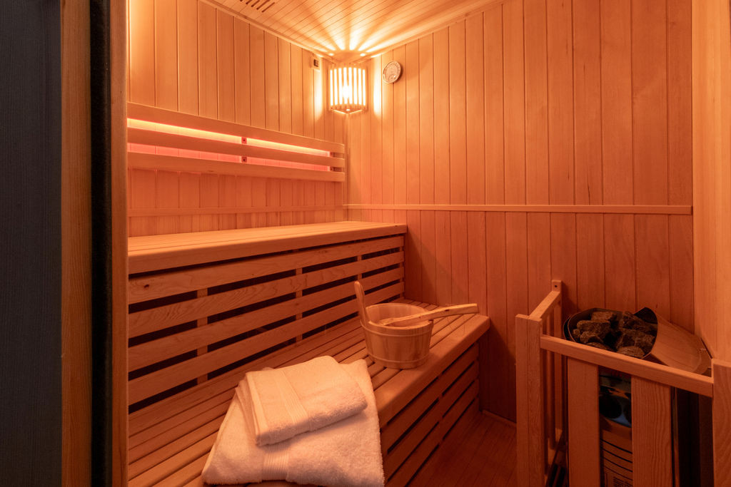 Sauna traditionnel en bois