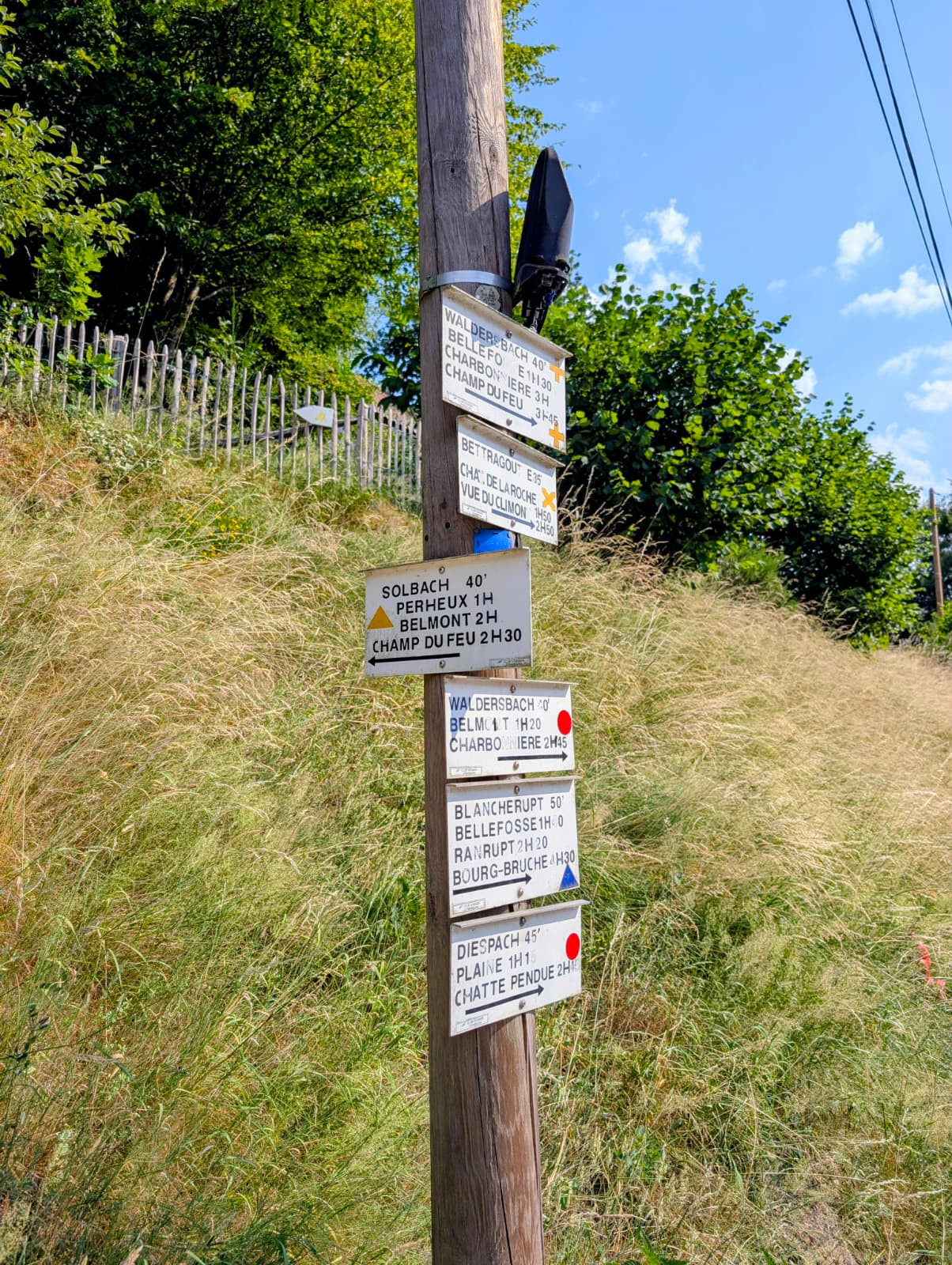 Point de départ de nombreuses randonnées
