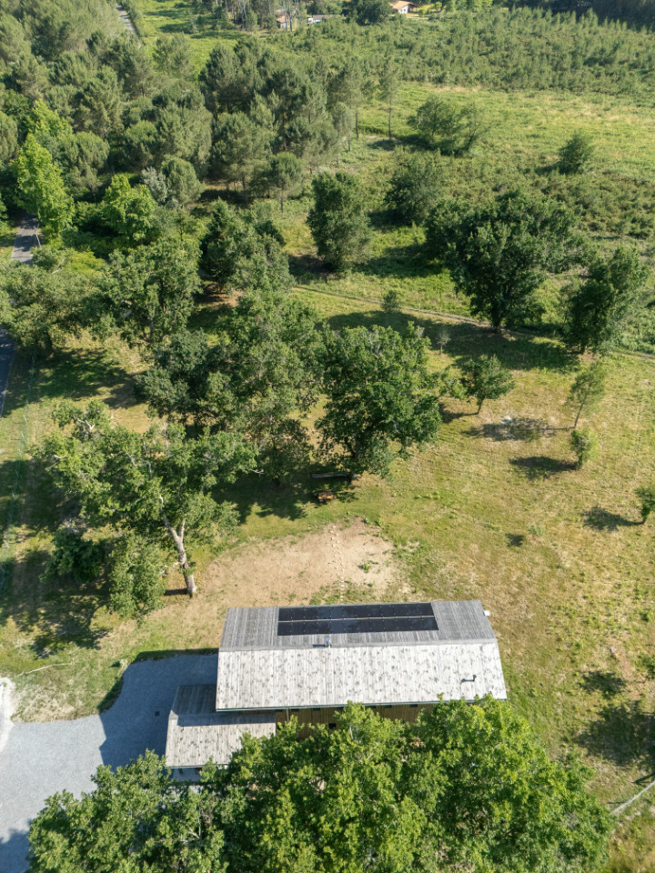 en plein coeur de la foret landaise sur un airial de 7000M2